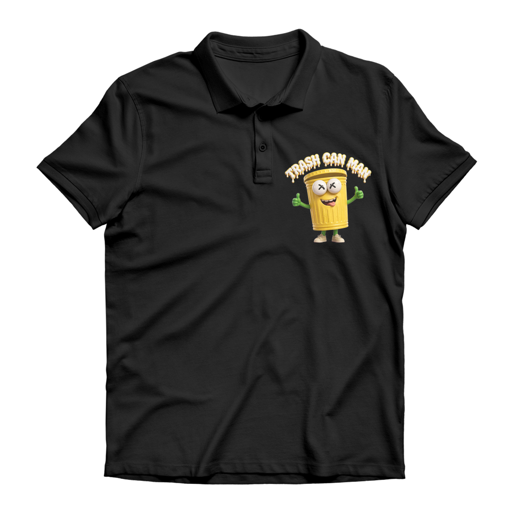 TRASH CAN MAN Premium Adult Polo Shirt