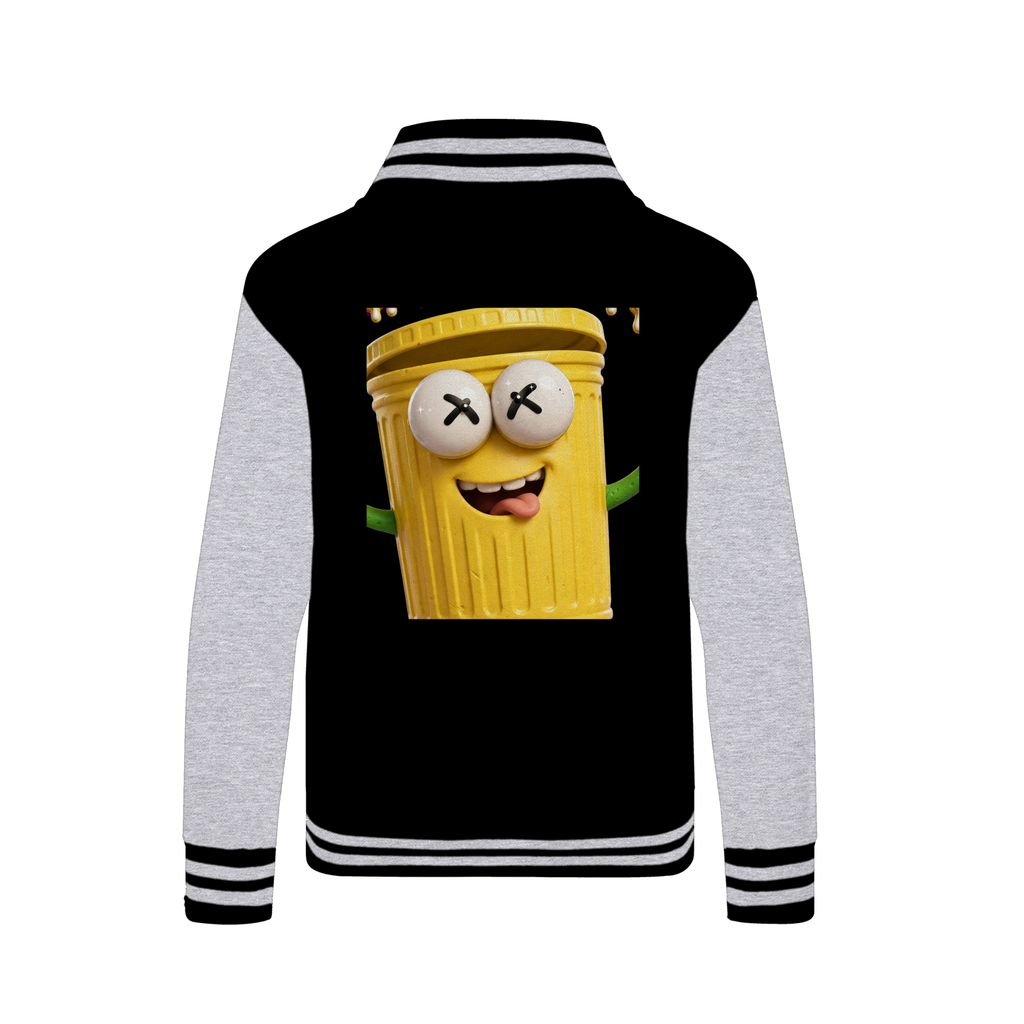 TRASH CAN MAN Varsity Jacket