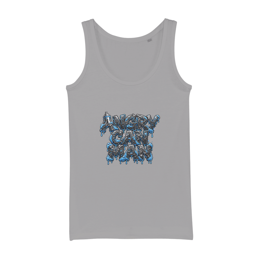 ANGRY CAN MAN 2.0 Organic Jersey Womens Tank Top