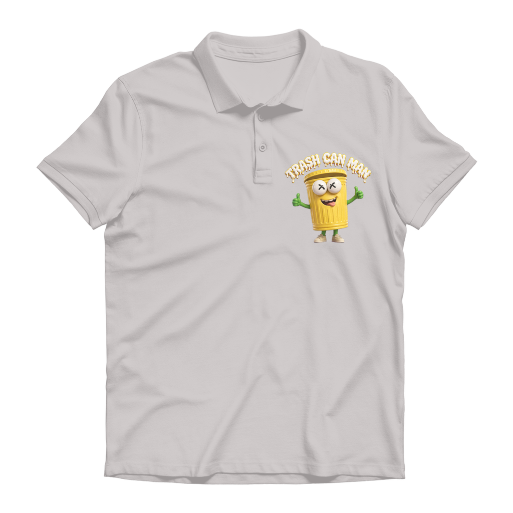 TRASH CAN MAN Premium Adult Polo Shirt