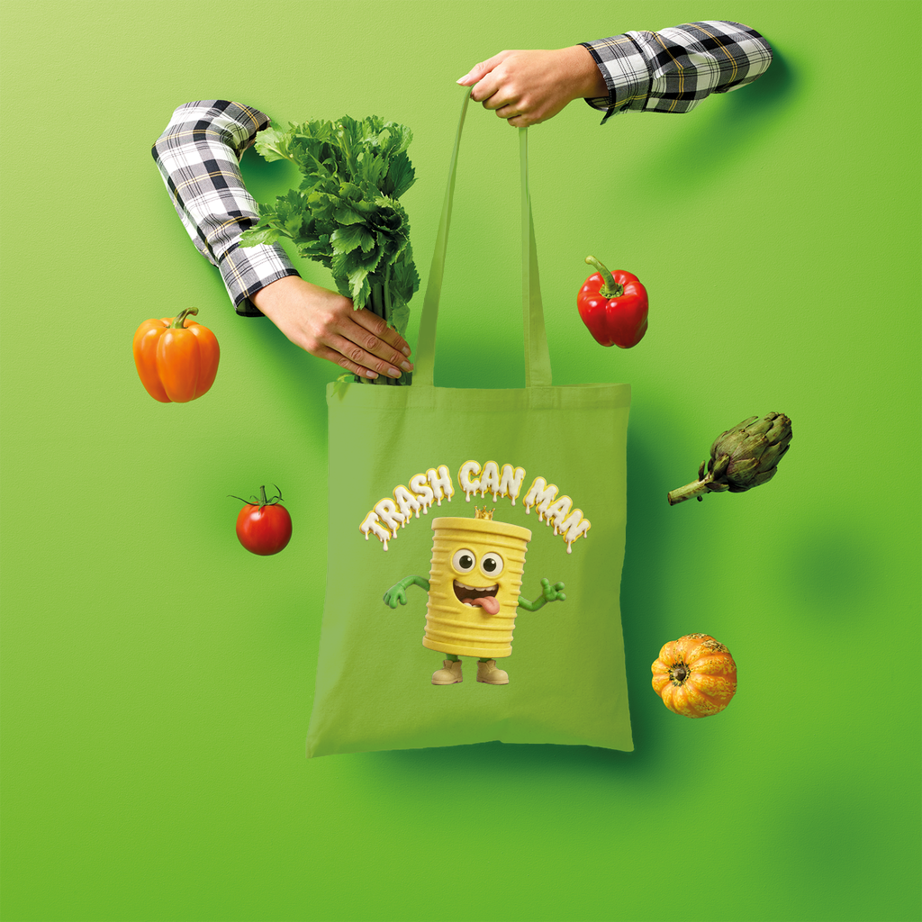 TRASH CAN MAN Shopper Tote Bag