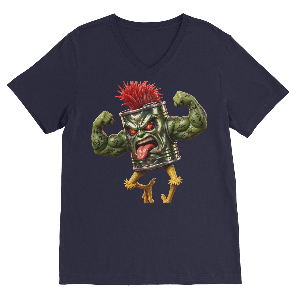 ANGRY CAN MAN 2.0 Classic V-Neck T-Shirt