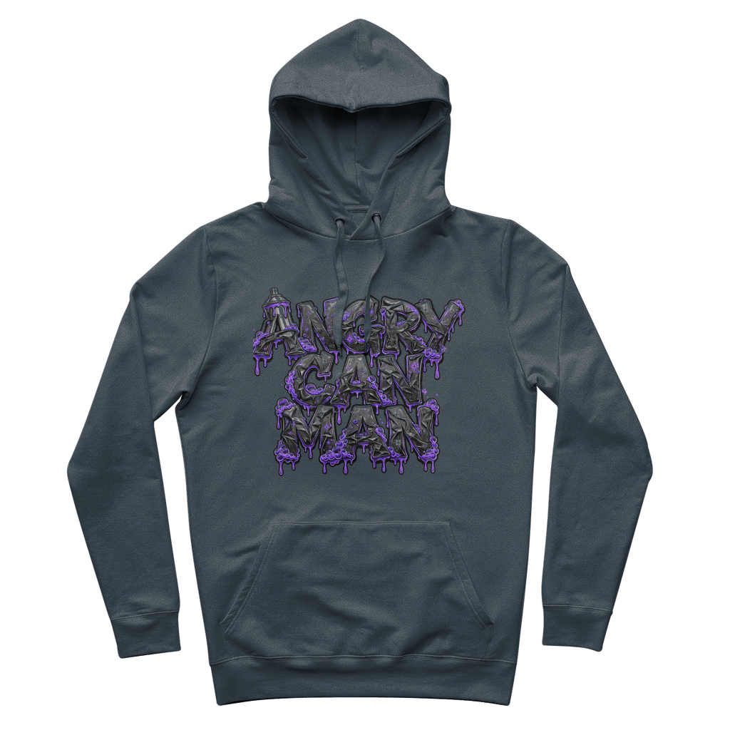 ANGRY CAN MAN 2.0 100% Organic Cotton Hoodie