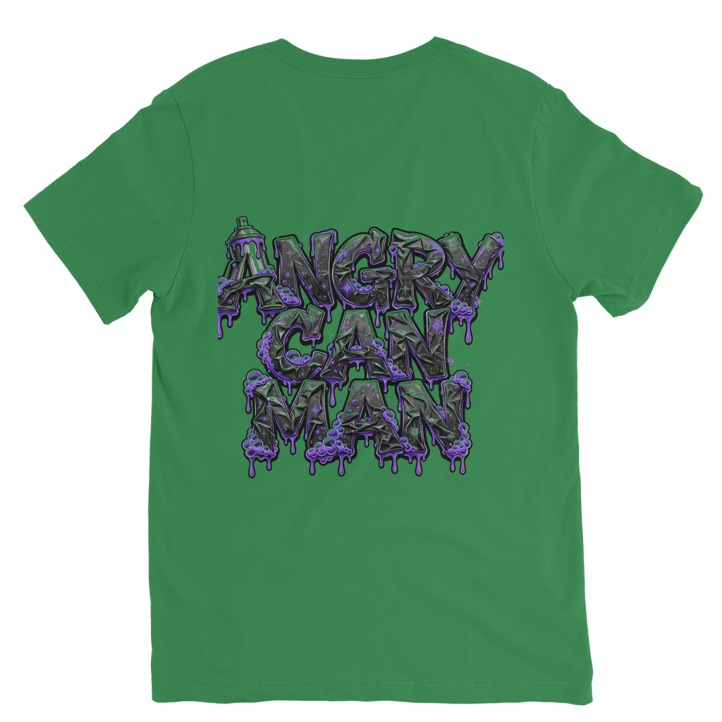 ANGRY CAN MAN 3.0 Classic V-Neck T-Shirt