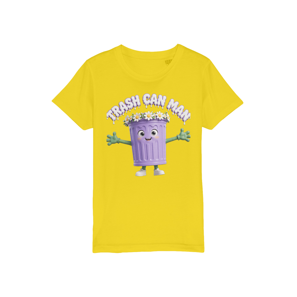 TRASH CAN MAN Organic Jersey Kids T-Shirt