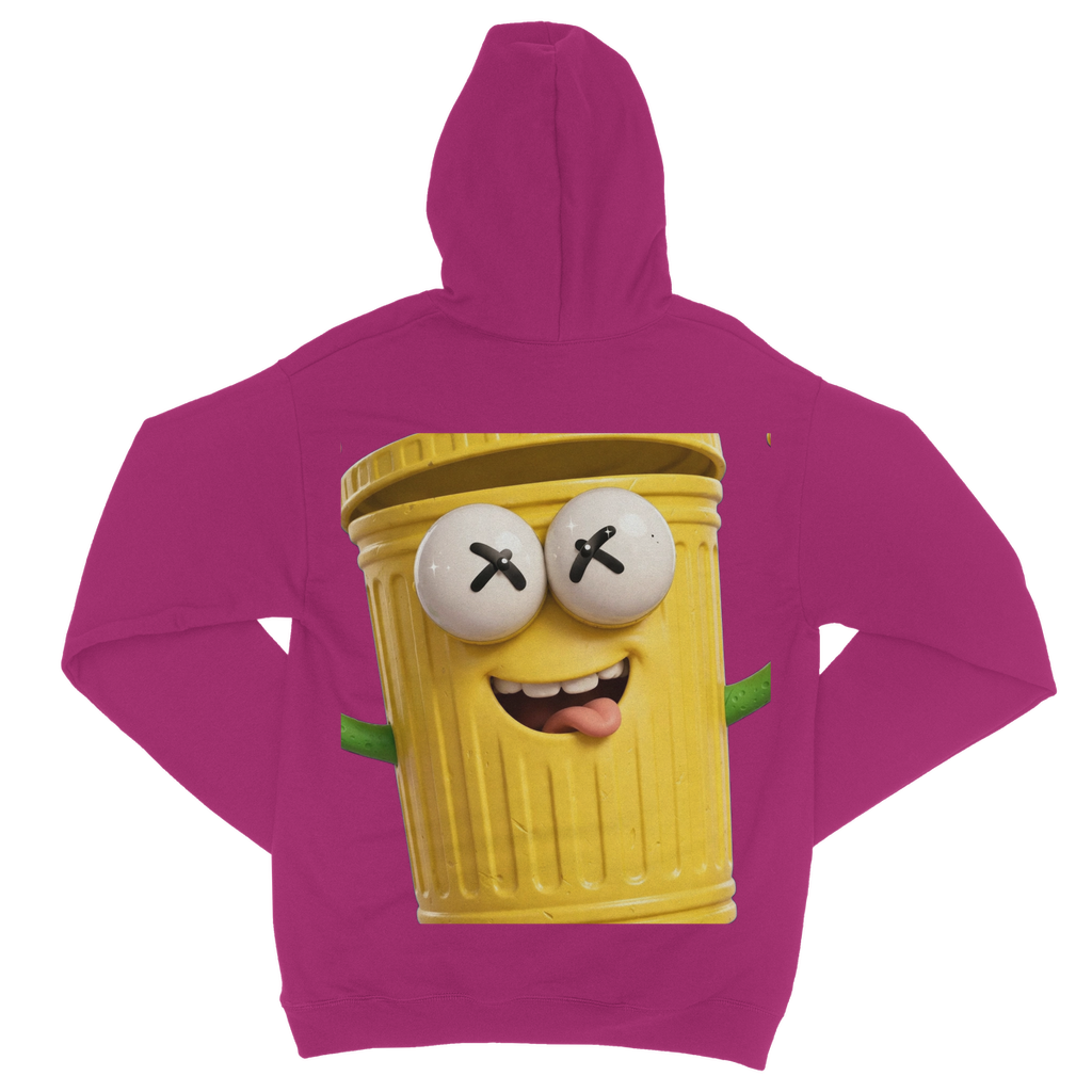 TRASH CAN MAN Classic Adult Zip Hoodie