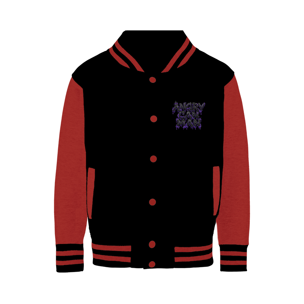 ANGRY CAN MAN 2.0 Varsity Jacket