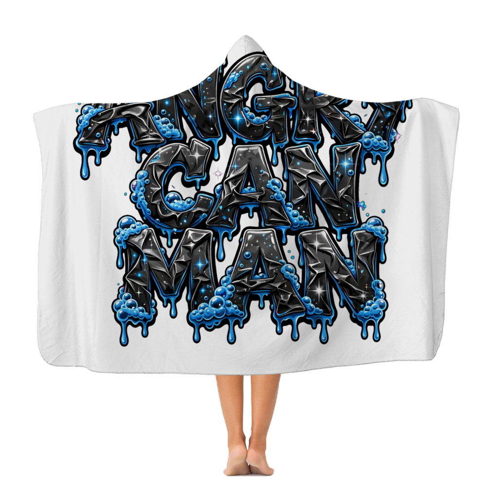 ANGRY CAN MAN 2.0 Premium Adult Hooded Blanket