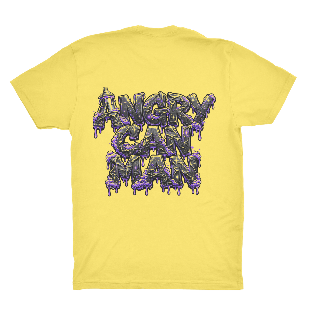 ANGRY CAN MAN 3.0 Organic Adult T-Shirt