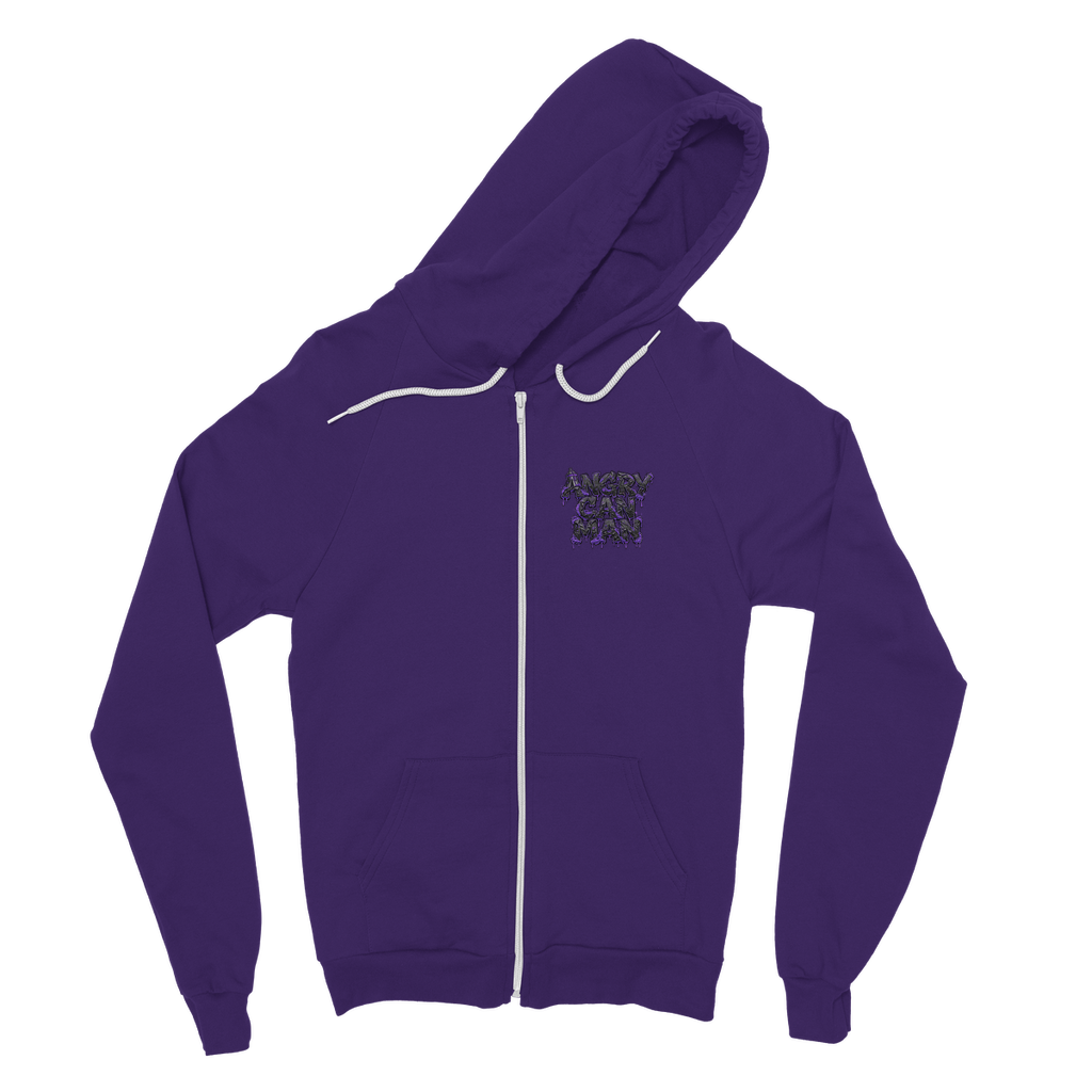 ANGRY CAN MAN 2.0 Classic Adult Zip Hoodie