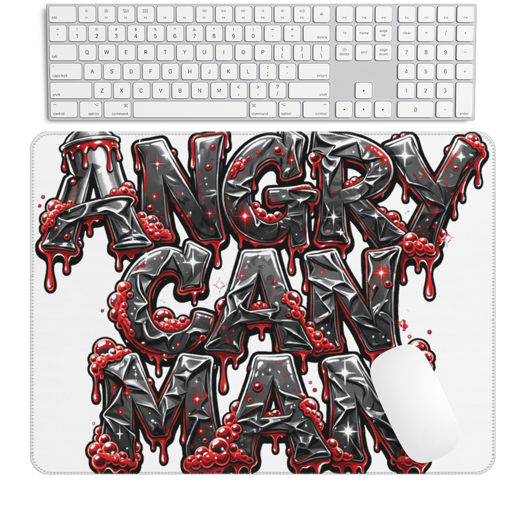 ANGRY CAN MAN 2.0 Large Gaming Pad