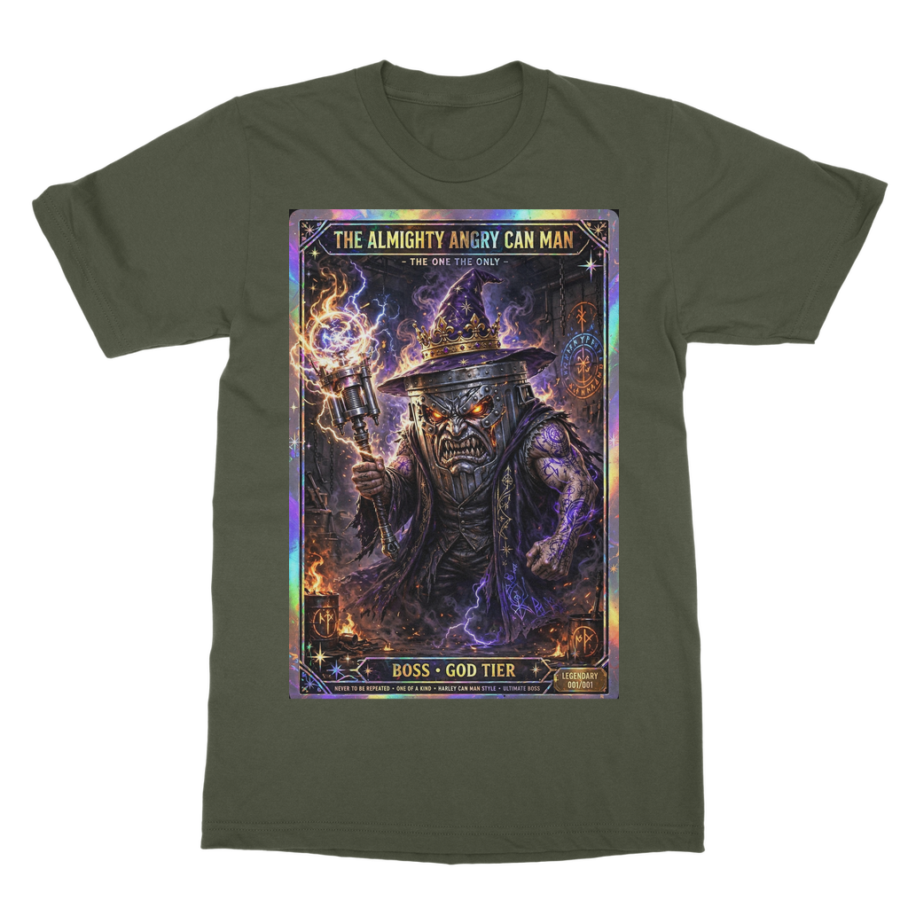 ANGRY CAN MAN 2.0 T-Shirt Dress