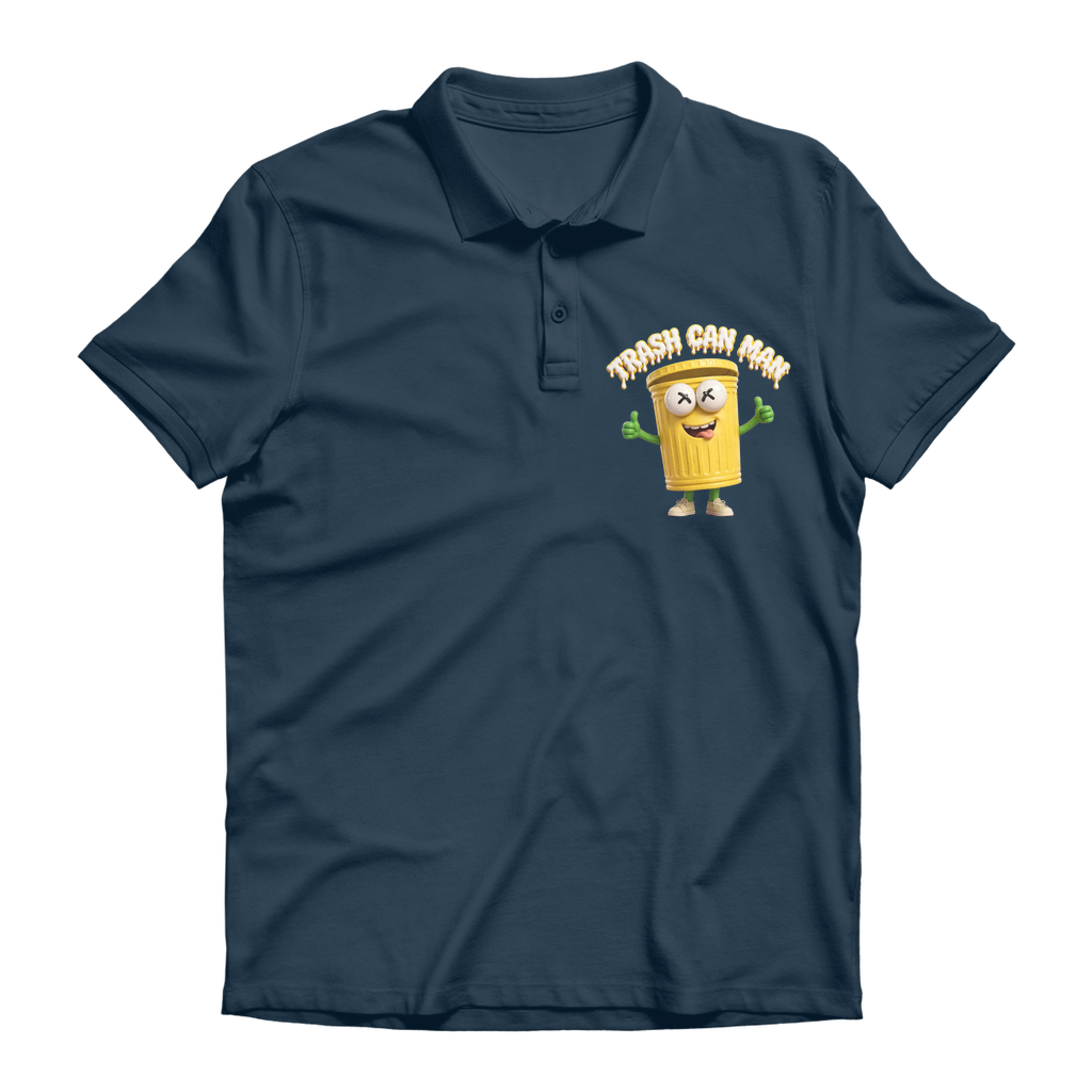 TRASH CAN MAN Premium Adult Polo Shirt