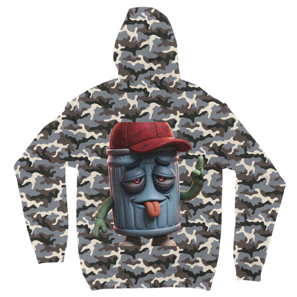 ANGRY CAN MAN 3.0 Camouflage Adult Hoodie