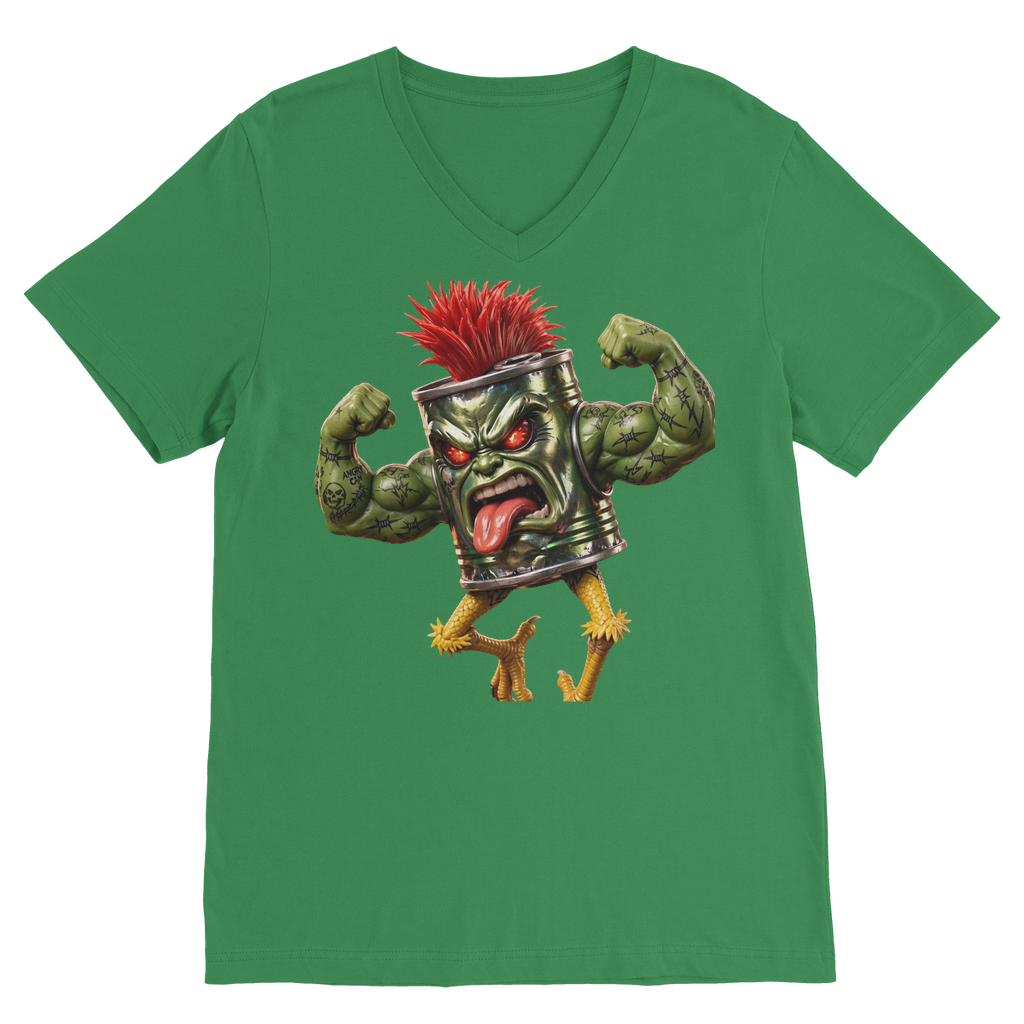 ANGRY CAN MAN 2.0 Classic V-Neck T-Shirt