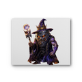angry can man Premium Stretched Canvas