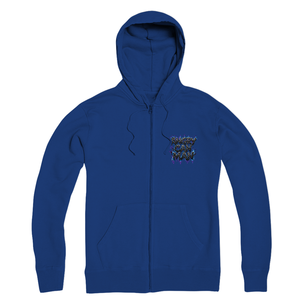 angry can man Premium Adult Zip Hoodie