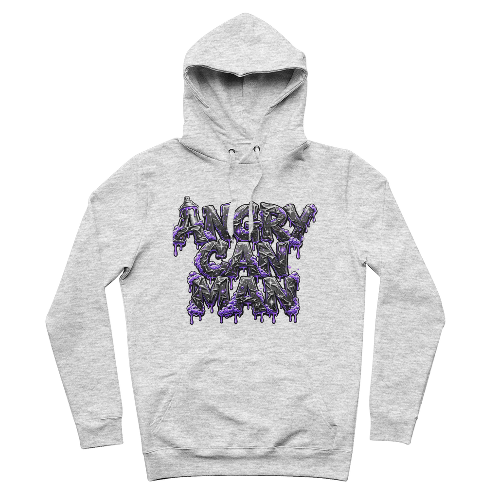 ANGRY CAN MAN 2.0 100% Organic Cotton Hoodie