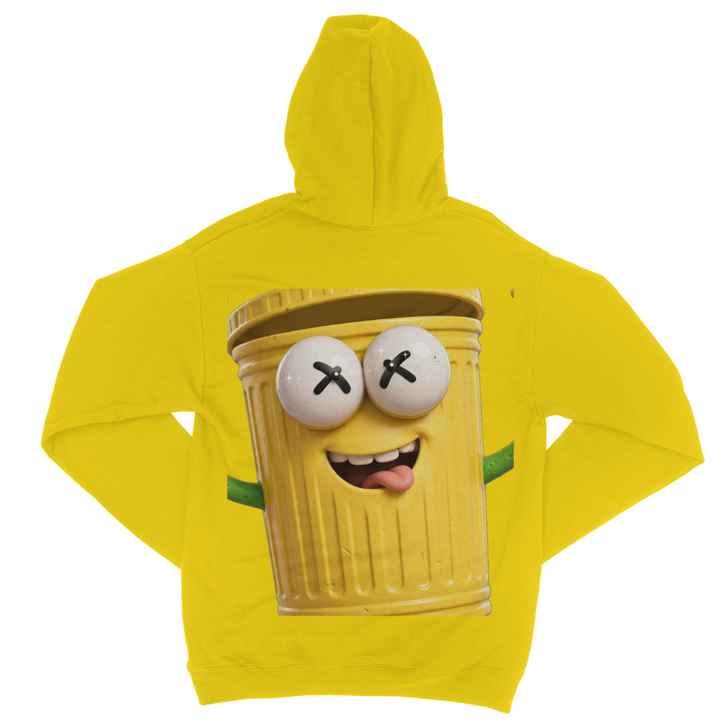 TRASH CAN MAN Classic Adult Zip Hoodie