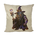 angry can man Throw Pillow with Insert