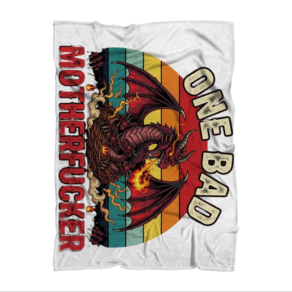 SARCASM 105 Premium Sublimation Adult Blanket