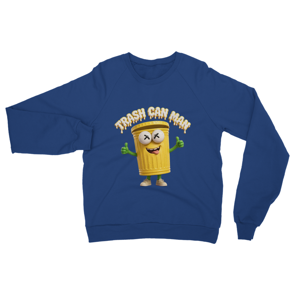 TRASH CAN MAN Classic Adult Sweatshirt