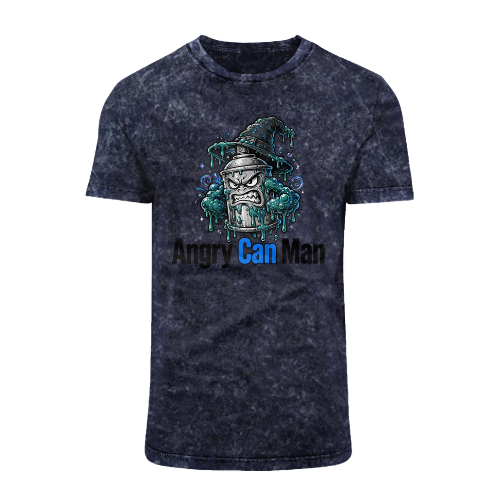 ANGRY CAN MAN 2.0 Acid Washed T-Shirt