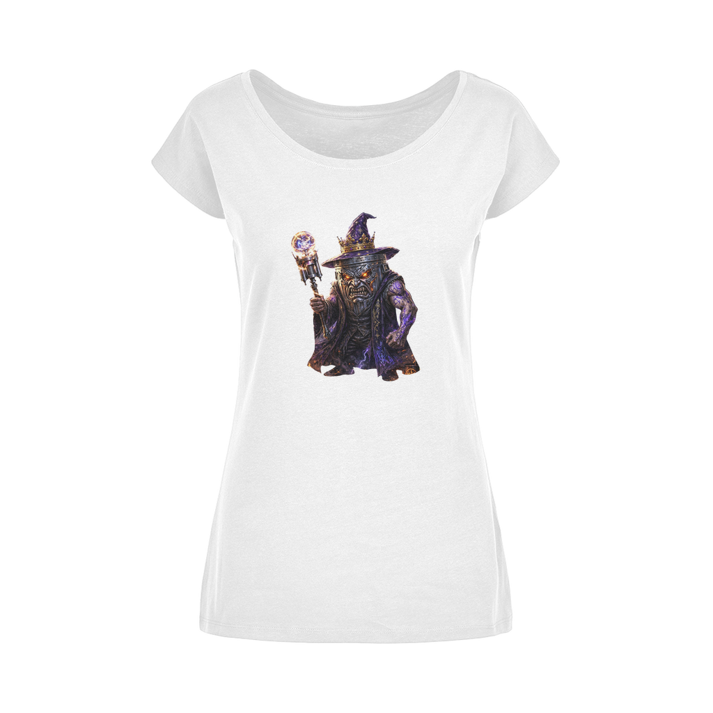 angry can man Wide Neck Womens T-Shirt XS-5XL