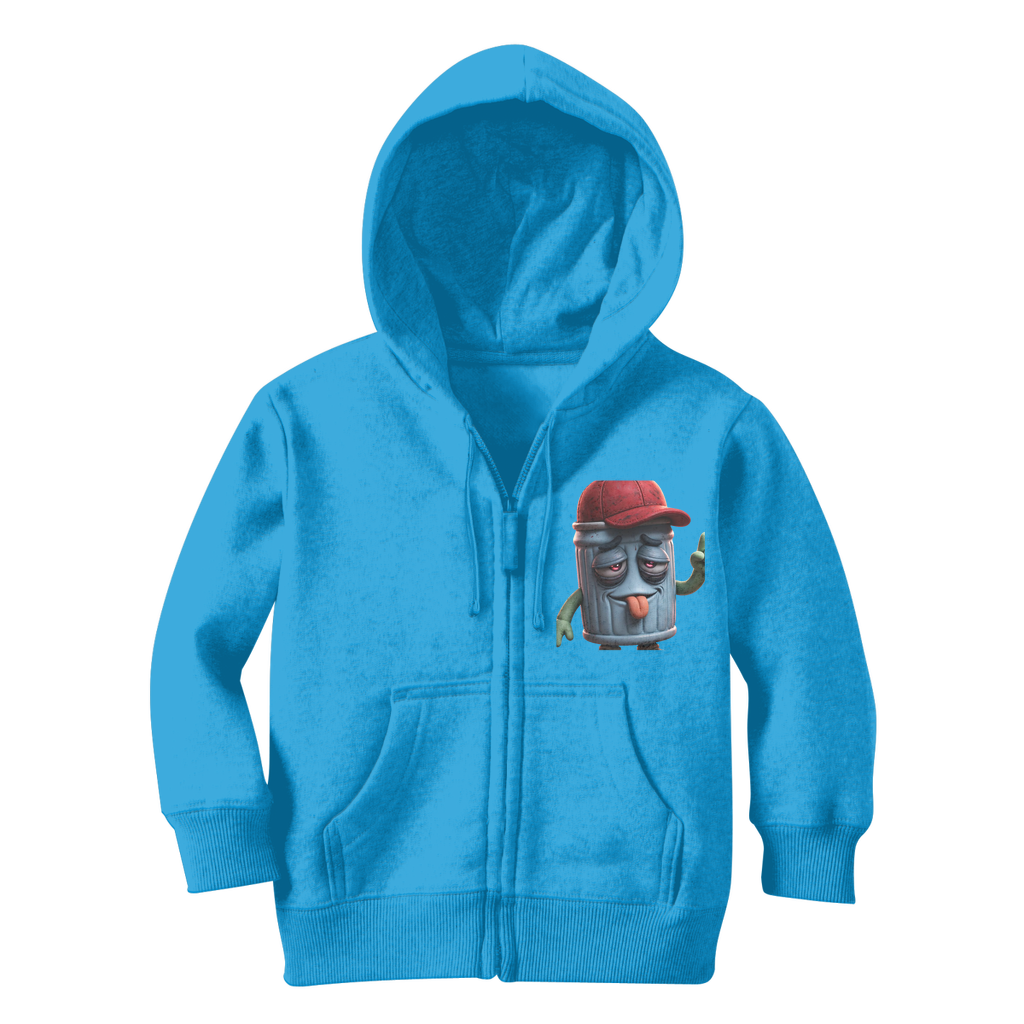 ANGRY CAN MAN 3.0 Classic Kids Zip Hoodie