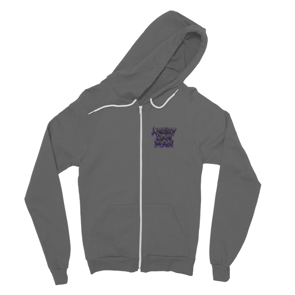 ANGRY CAN MAN 2.0 Classic Adult Zip Hoodie