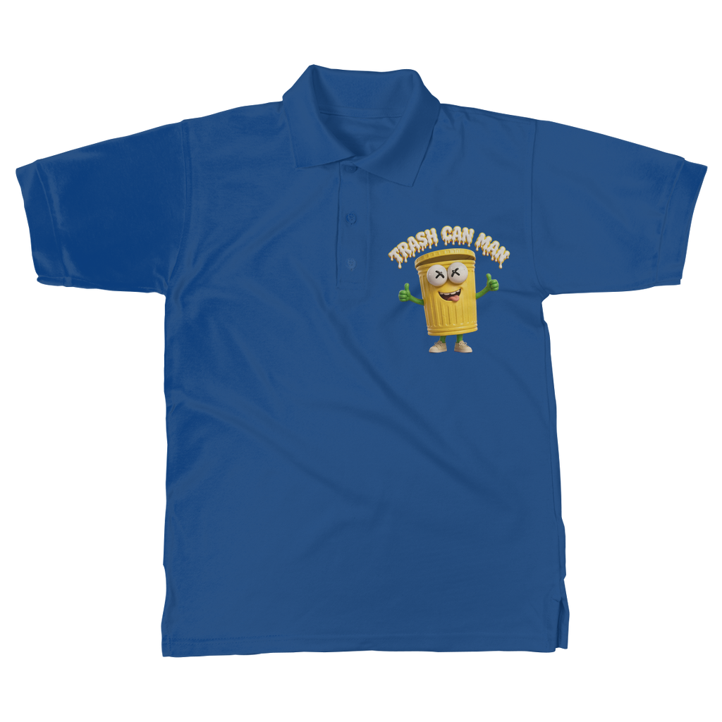 TRASH CAN MAN Classic Adult Polo Shirt