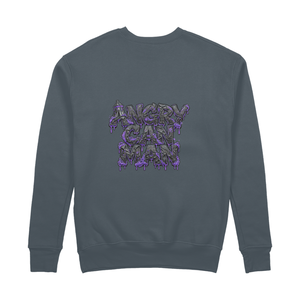 ANGRY CAN MAN 3.0 100% Organic Cotton Sweatshirt