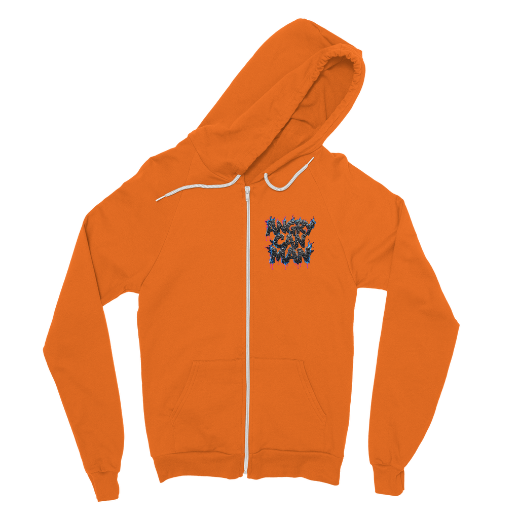 angry can man Classic Adult Zip Hoodie
