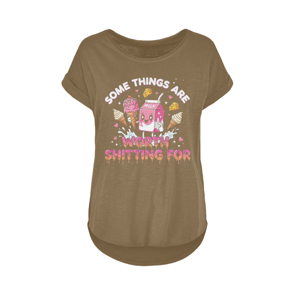 SARCASM 105 Women's Long Slub T-Shirt XS-5XL