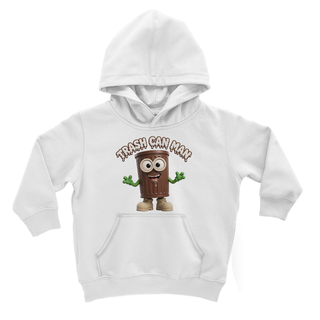 TRASH CAN MAN Classic Kids Hoodie