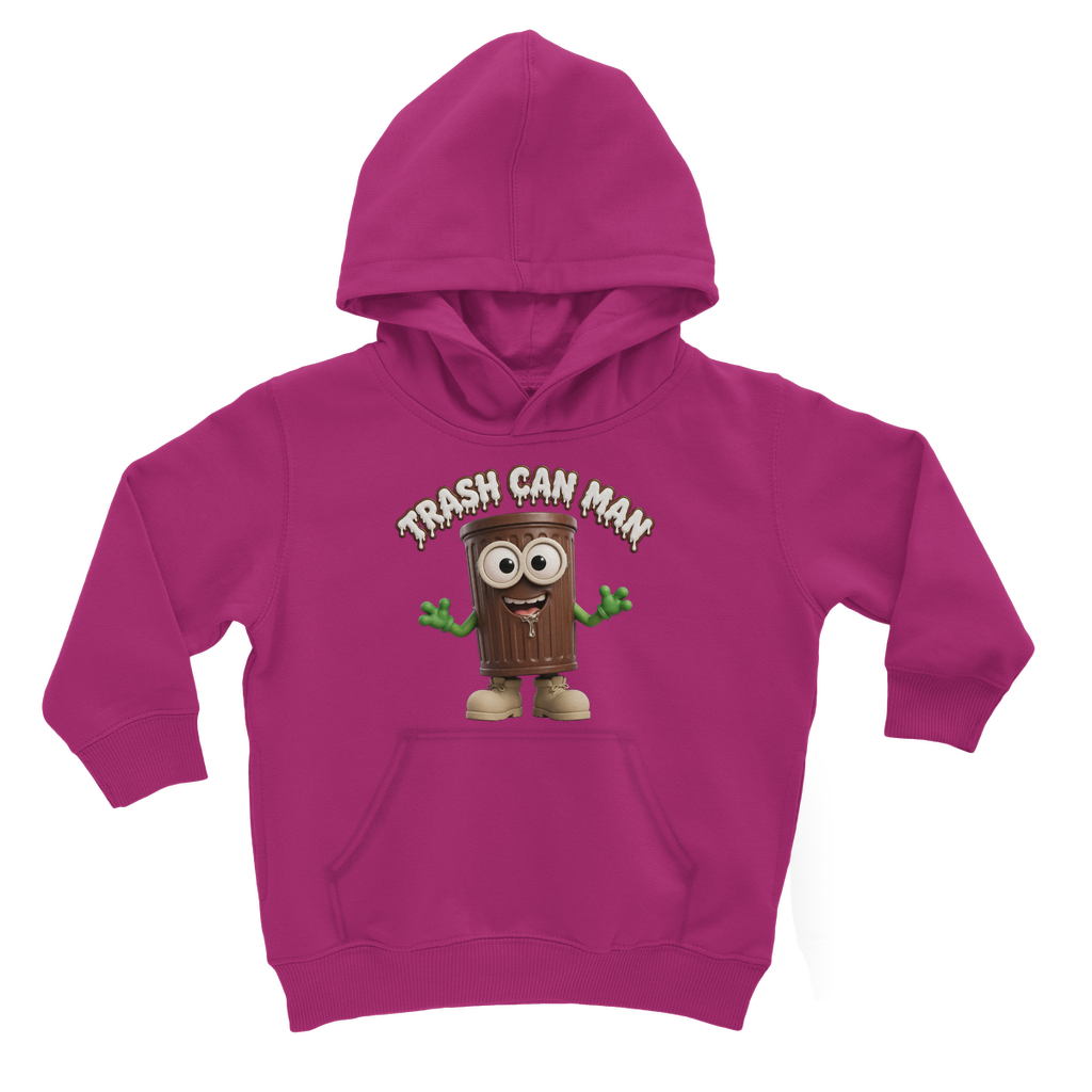 TRASH CAN MAN Classic Kids Hoodie