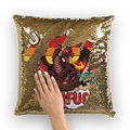 SARCASM 105 Sequin Cushion Cover