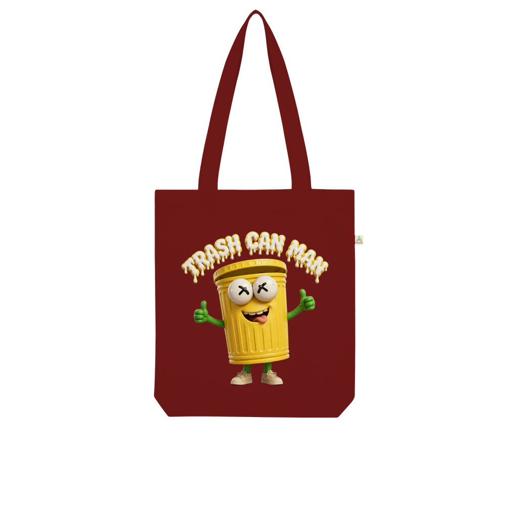 TRASH CAN MAN Organic Tote Bag