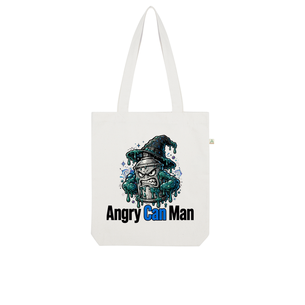 ANGRY CAN MAN 2.0 Organic Tote Bag