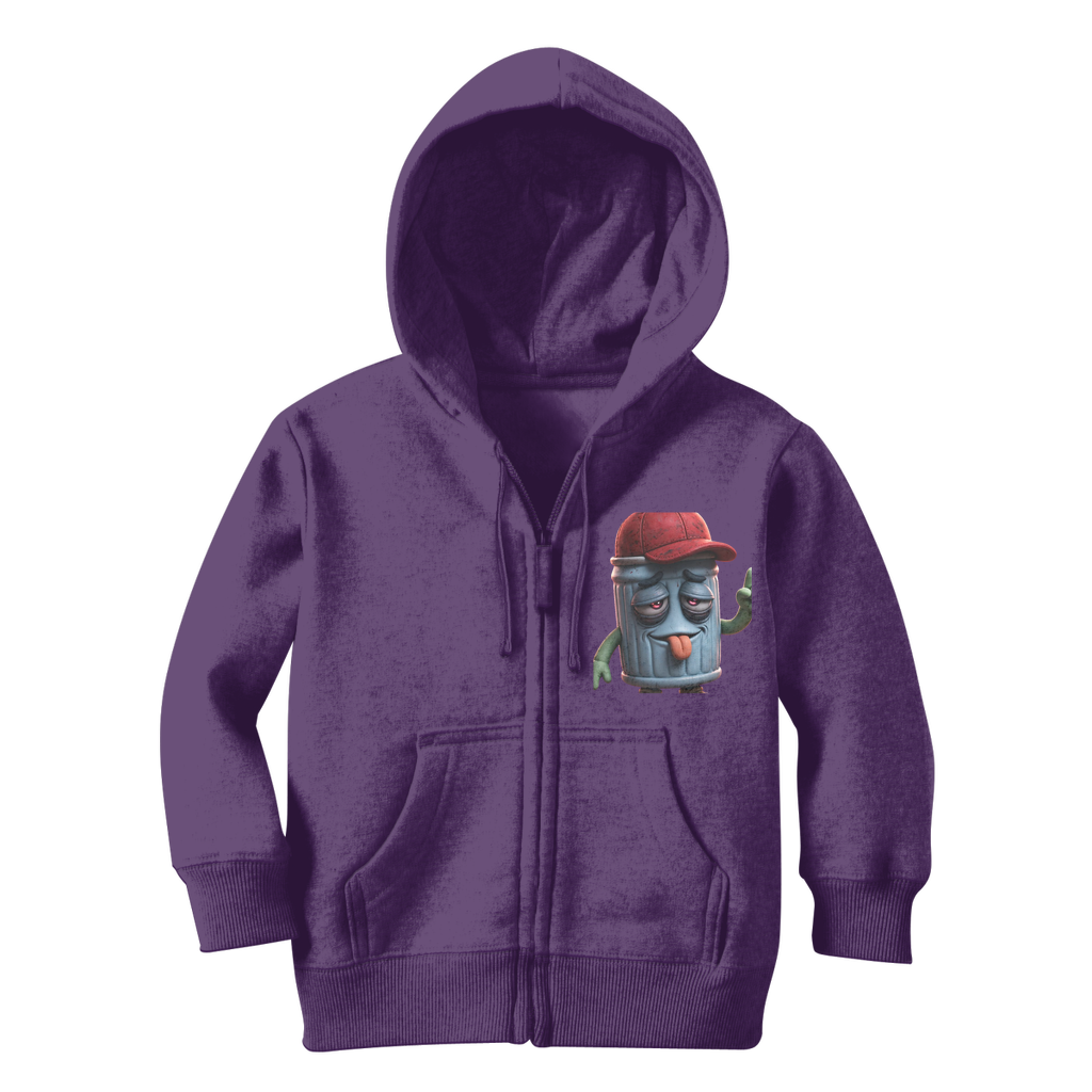 ANGRY CAN MAN 3.0 Classic Kids Zip Hoodie