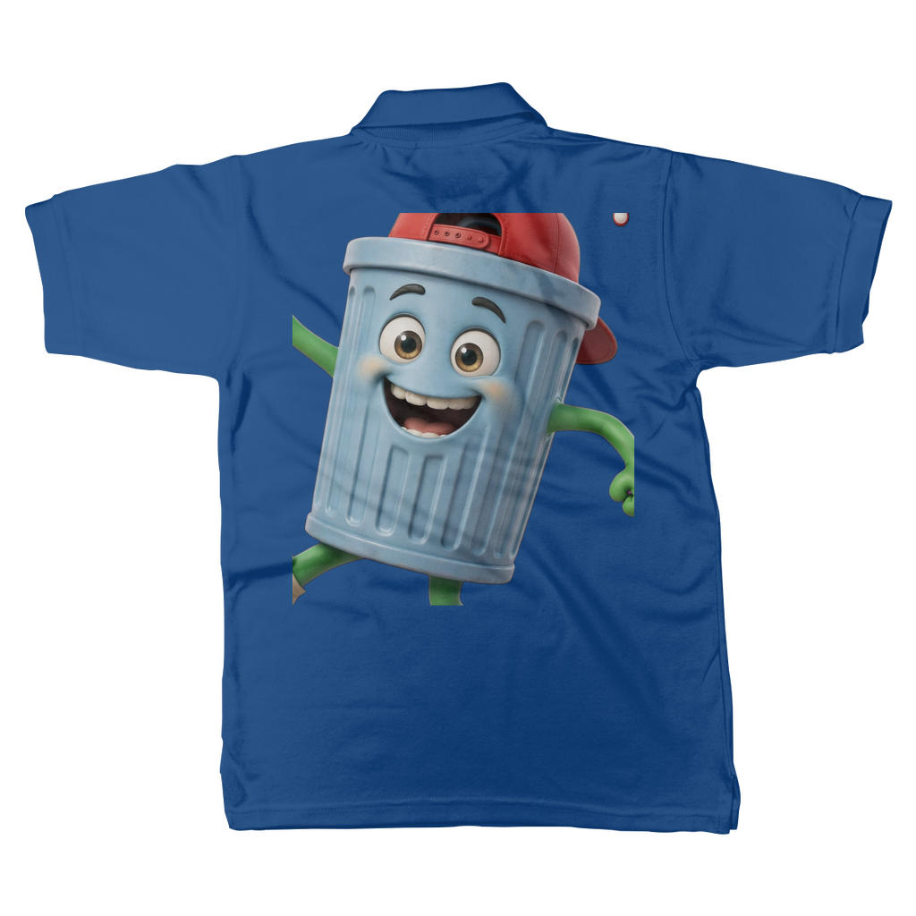 TRASH CAN MAN Classic Women's Polo Shirt
