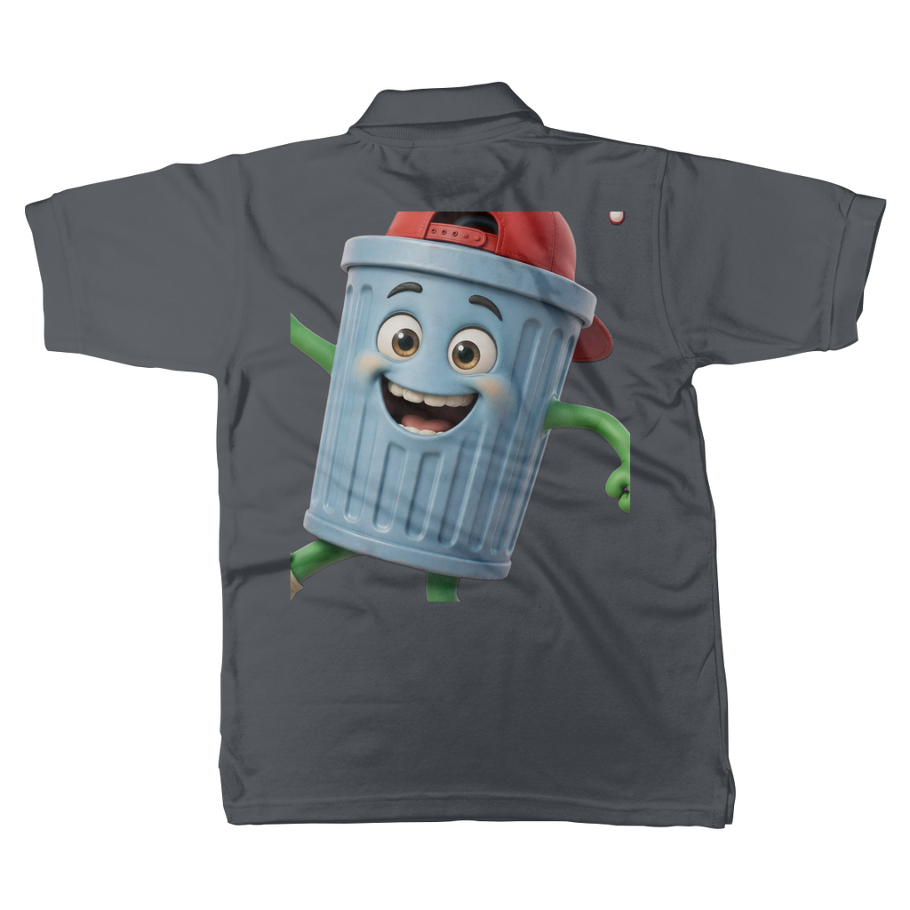 TRASH CAN MAN Classic Women's Polo Shirt