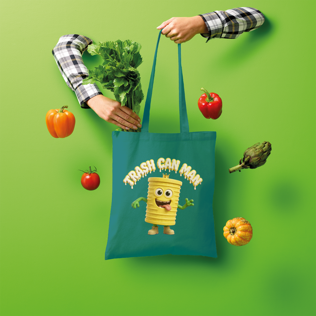 TRASH CAN MAN Shopper Tote Bag