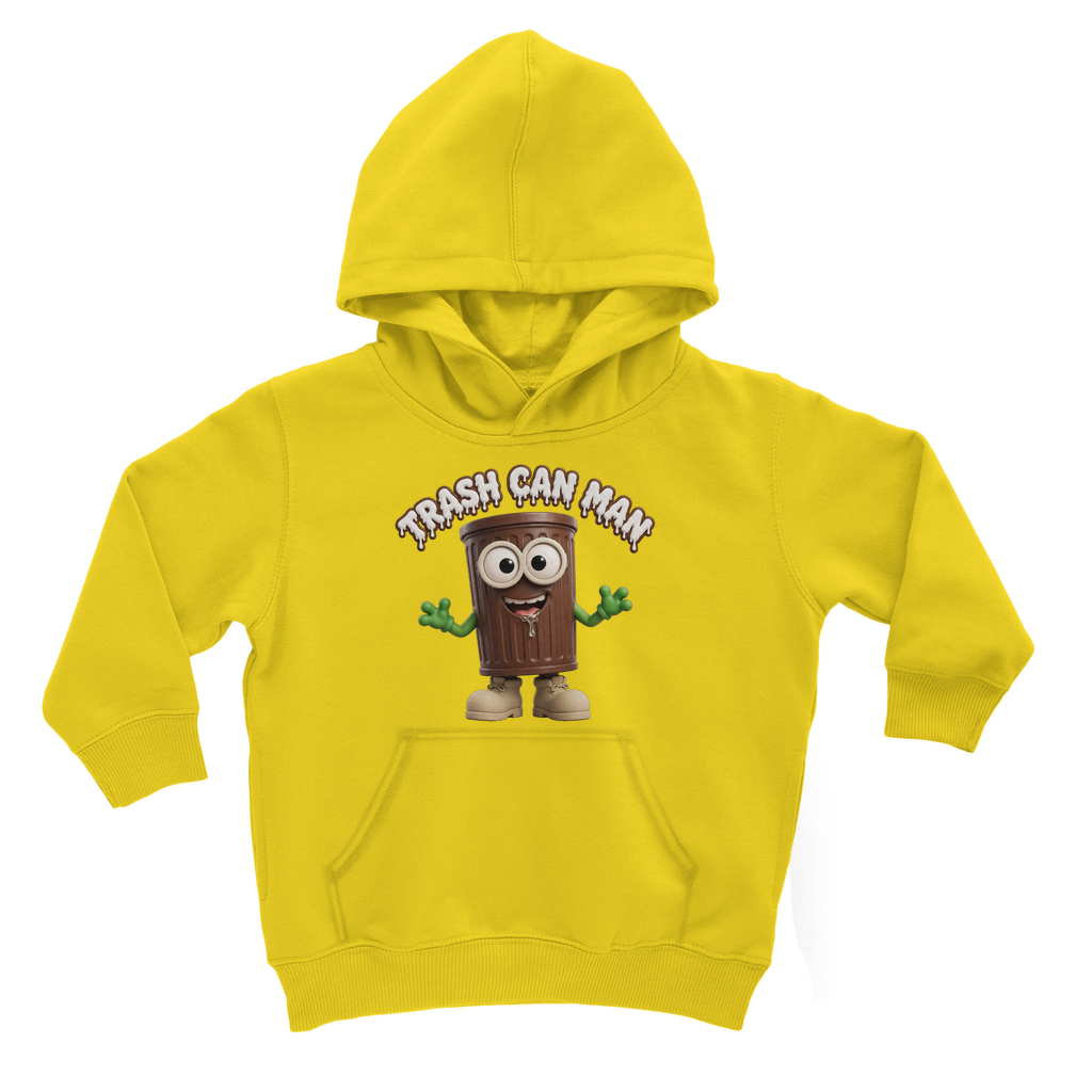 TRASH CAN MAN Classic Kids Hoodie