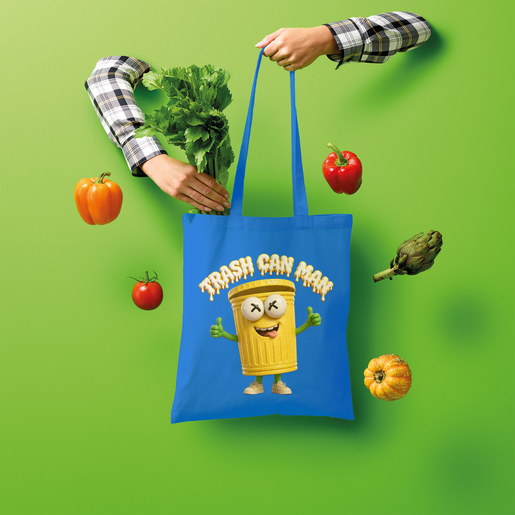 TRASH CAN MAN Shopper Tote Bag