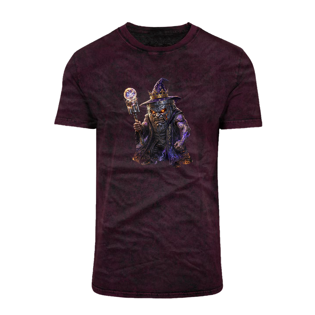 angry can man Acid Washed T-Shirt