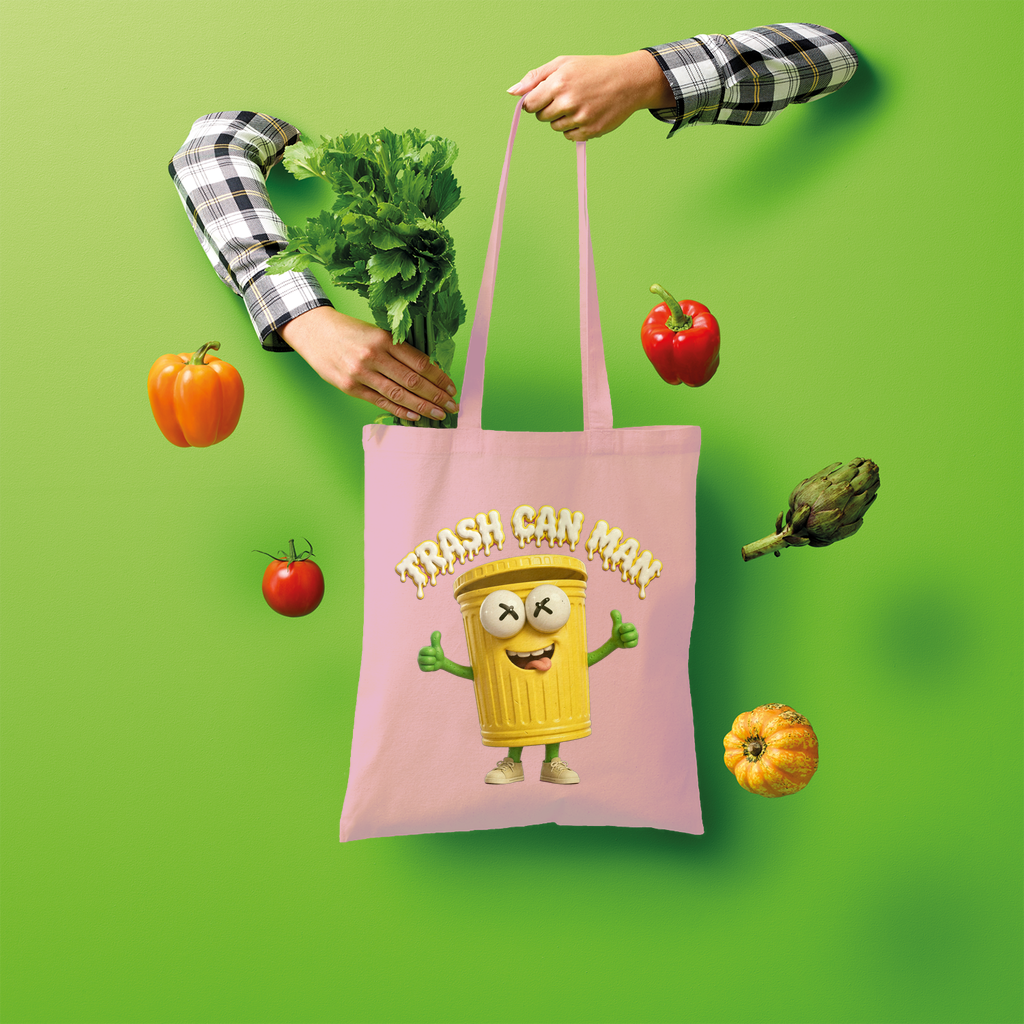 TRASH CAN MAN Shopper Tote Bag