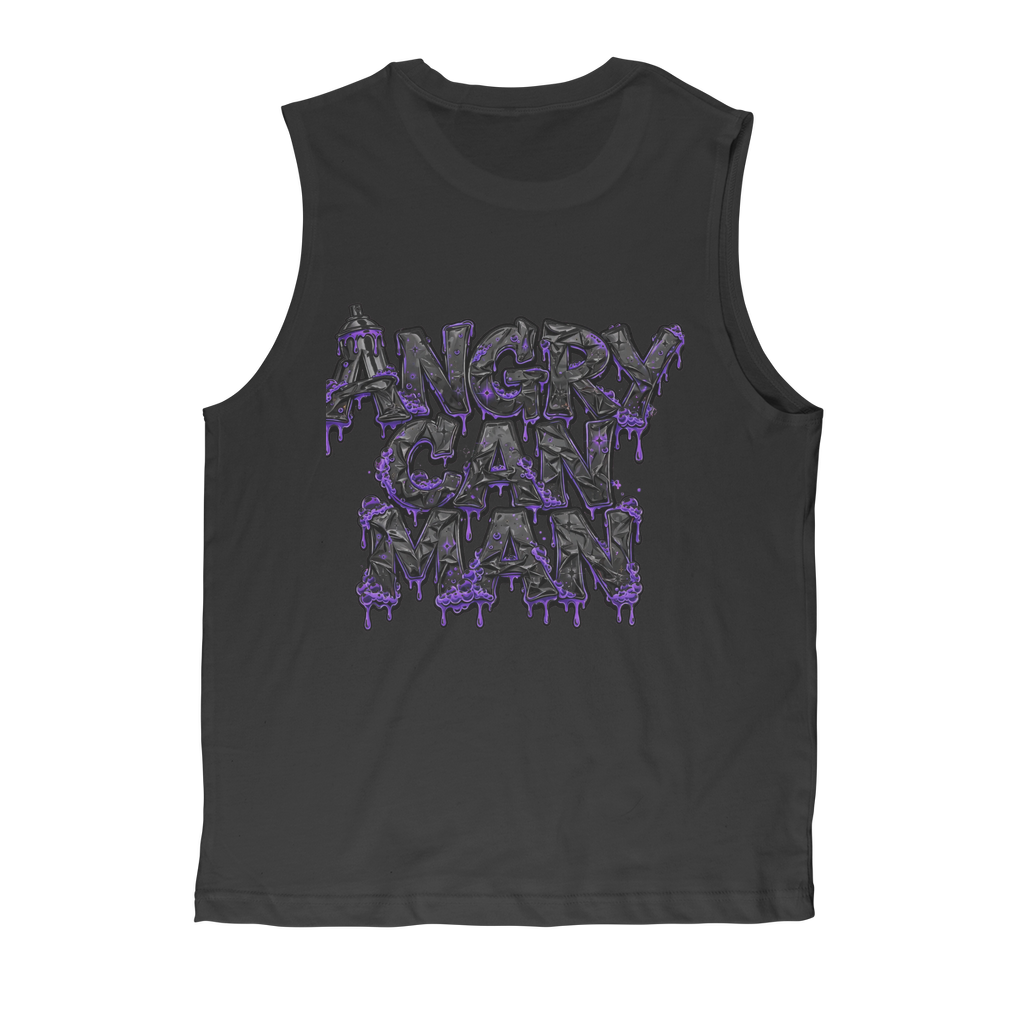 ANGRY CAN MAN 3.0 Premium Adult Muscle Top