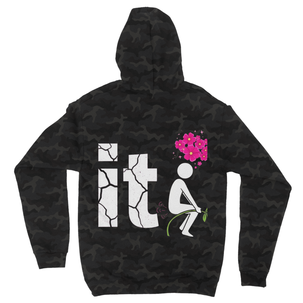 SARCASM 105 Camouflage Adult Hoodie