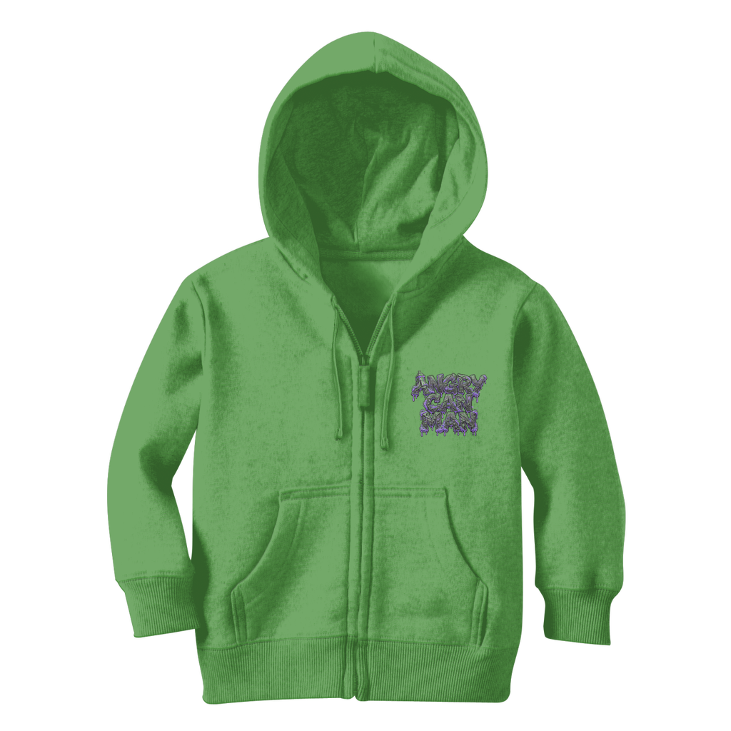 ANGRY CAN MAN 2.0 Classic Kids Zip Hoodie